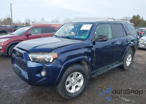 2016 Toyota 4Runner Sr5 z USA, uszkodzony, nr VIN JTEBU5JR9G5388894